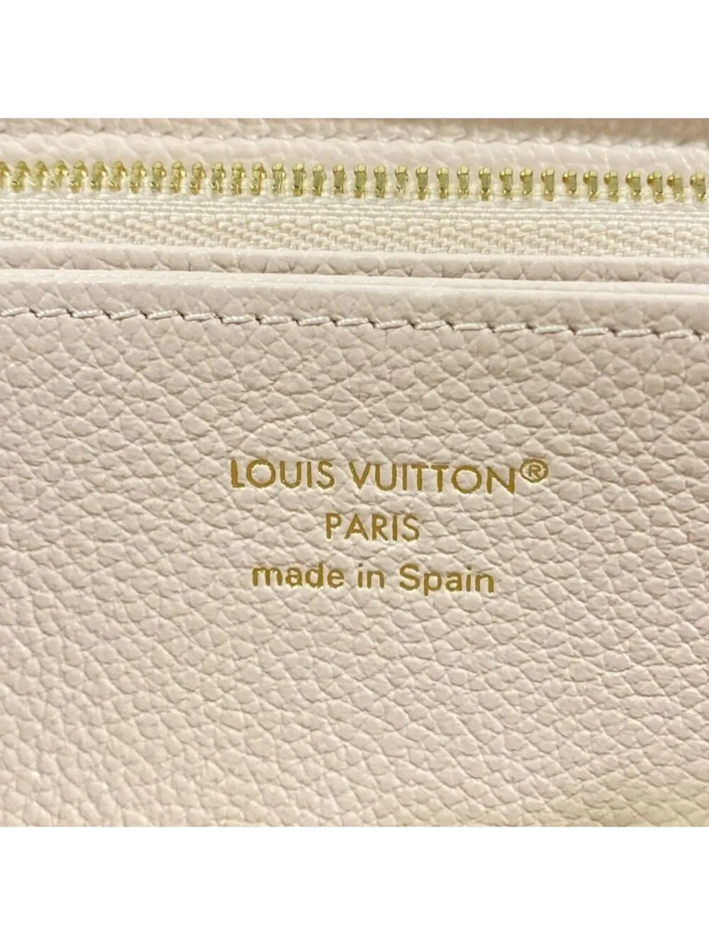 Louis Vuitton Wallet Zippy Quartz Couture Zip Around Leather Cowhide